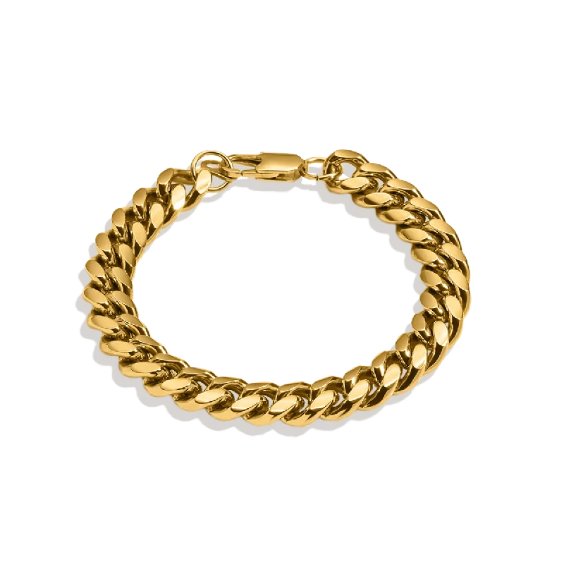 10mm Cuban Link Chain Bracelet