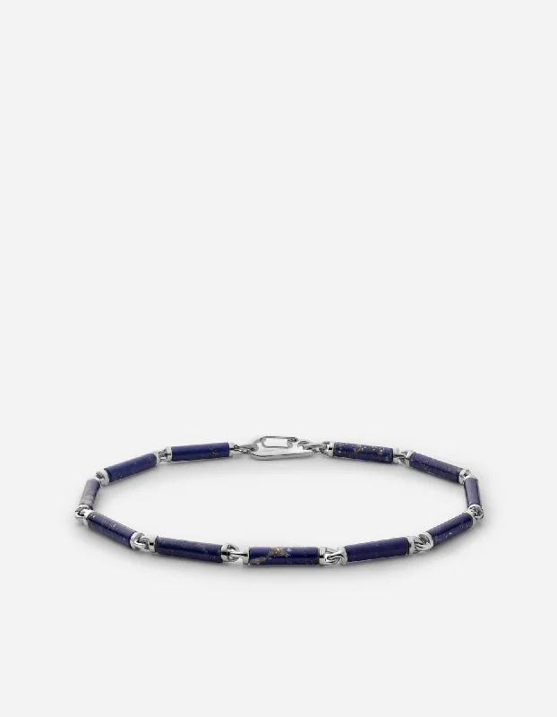 Akio Lapis Bracelet, Sterling Silver