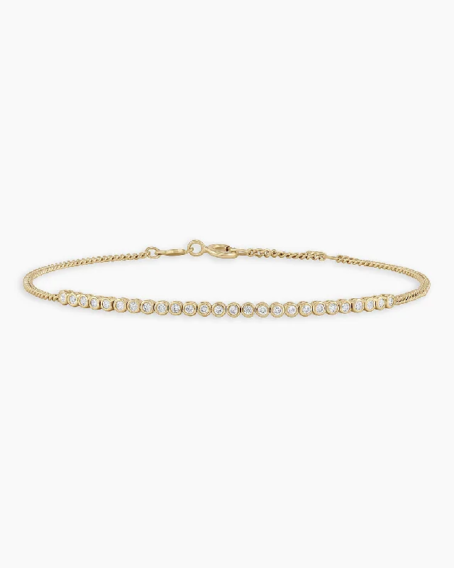 Classic Diamond Row Bracelet