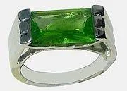 CZ Emerald Cut Stone Ring #PR80600-2, was $11.99 closeout @ $4