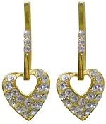 Heart Earrings - Screw On 1A89600heart