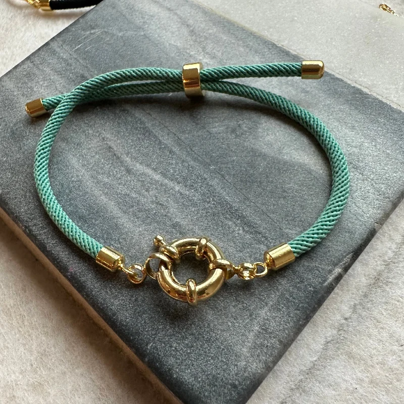 Mint Toggle Bracelet