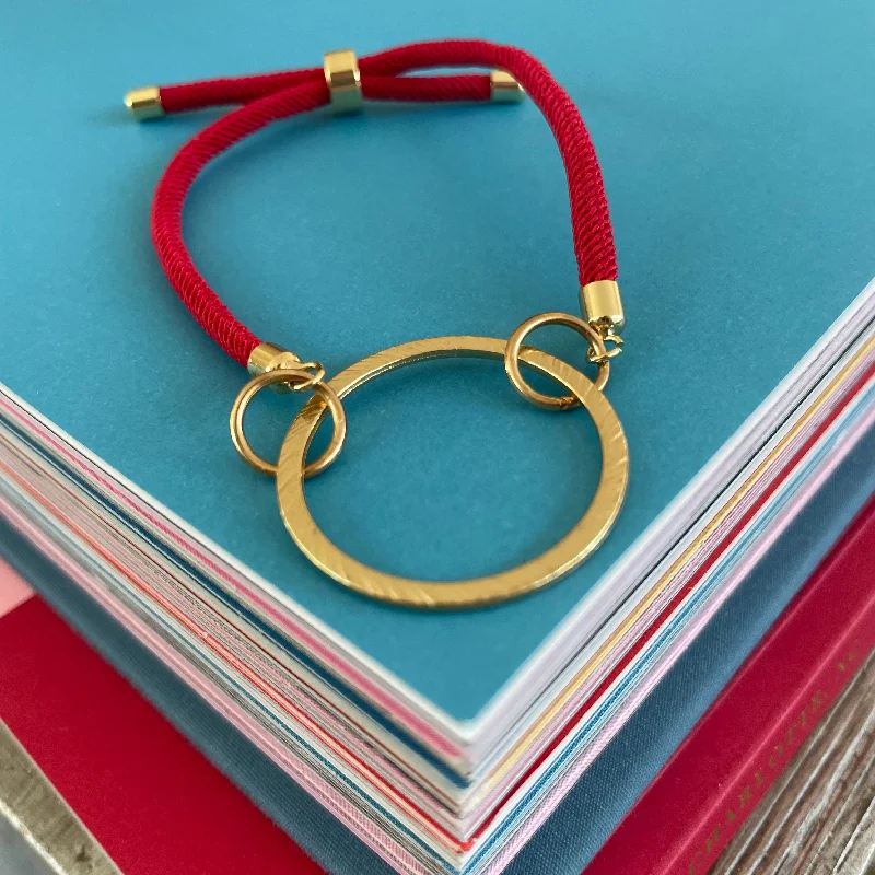 Red Slide Bracelet