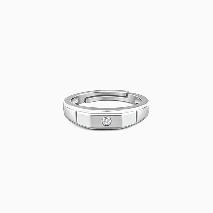 Silver Generosity Ring For Him