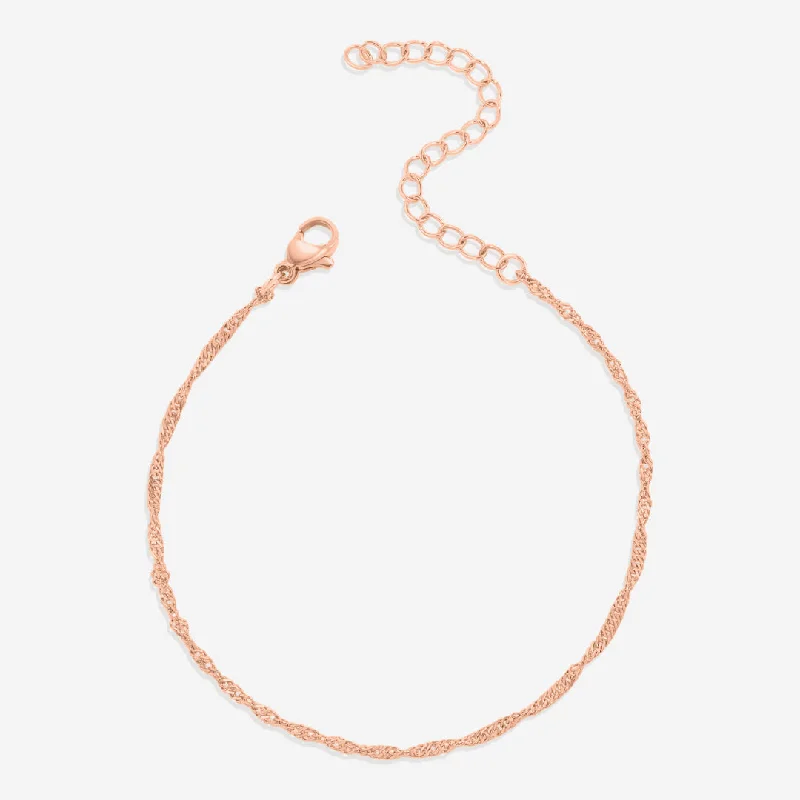 18k Rose Gold Plated