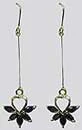 SPECIAL Dangle Earrrings Zircon Stones, gold tone - YX89750-2