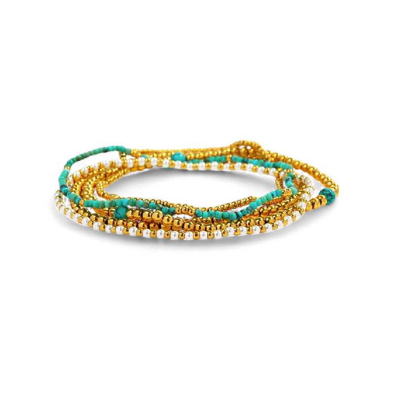 Turquoise Bracelet Stacking Set