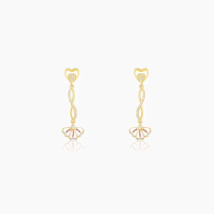 Golden Eye Bright Affection Earrings