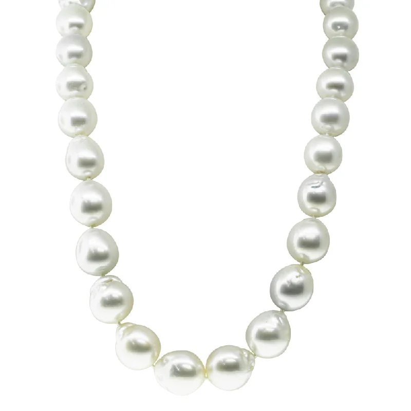 18ct Yellow Gold South Sea Pearl Strand