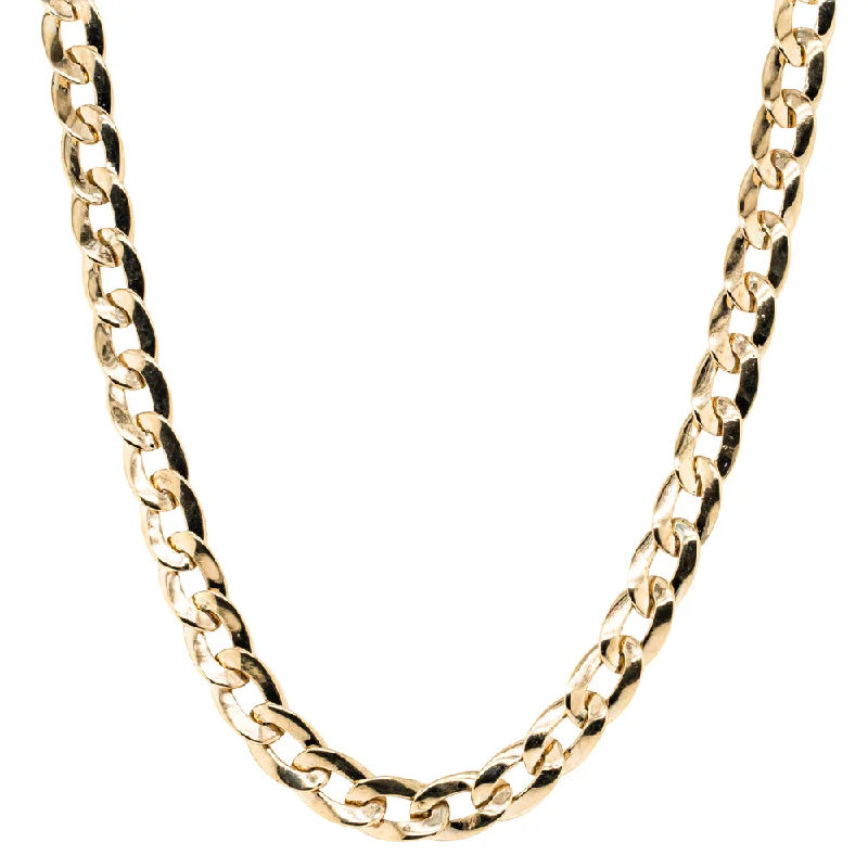 9ct Yellow Gold Infinite Link Necklace