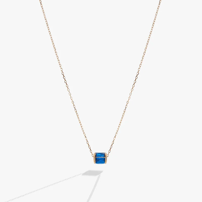 September Birthstone Precious Pendant Necklace