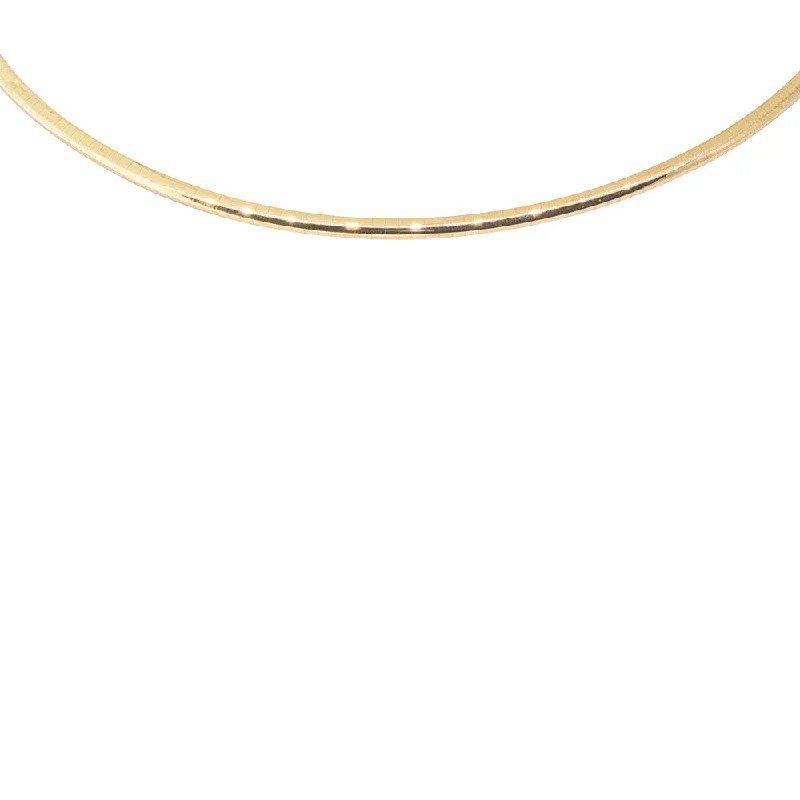 Deja Vu 14ct Yellow Gold Omega Necklace