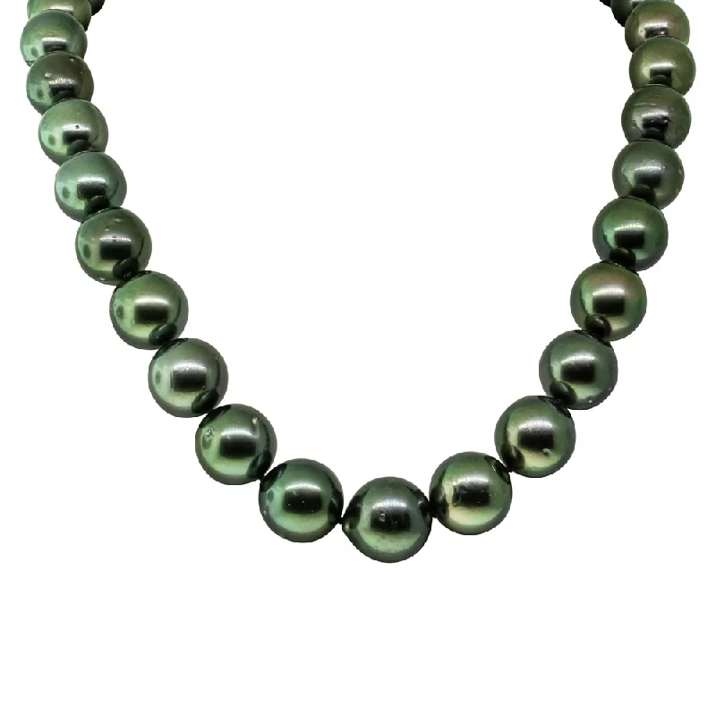 Deja Vu 18ct Yellow Gold Tahitian Pearl Necklace