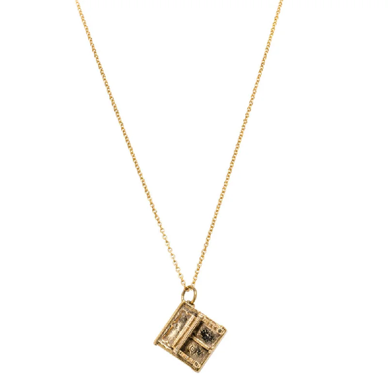 Deja Vu 9ct Yellow Gold Piano Necklace