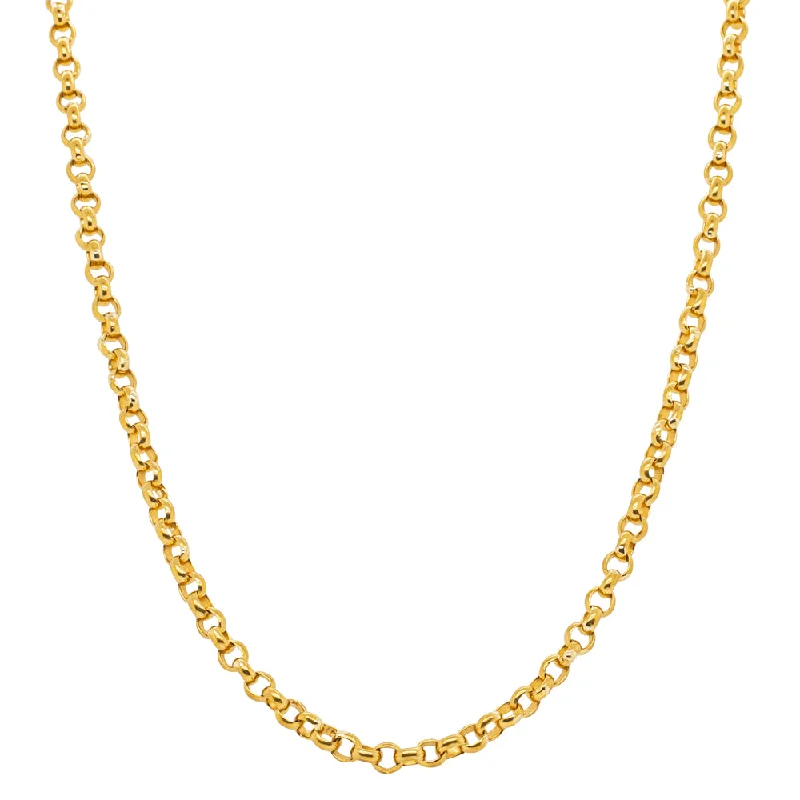 Deja Vu 24ct Yellow Gold Belcher Chain