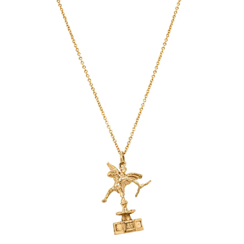 Deja Vu 9ct Yellow Gold Eros Necklace