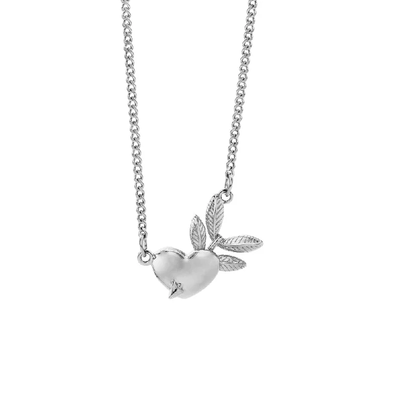 Karen Walker Pixie Heart Necklace - Sterling Silver