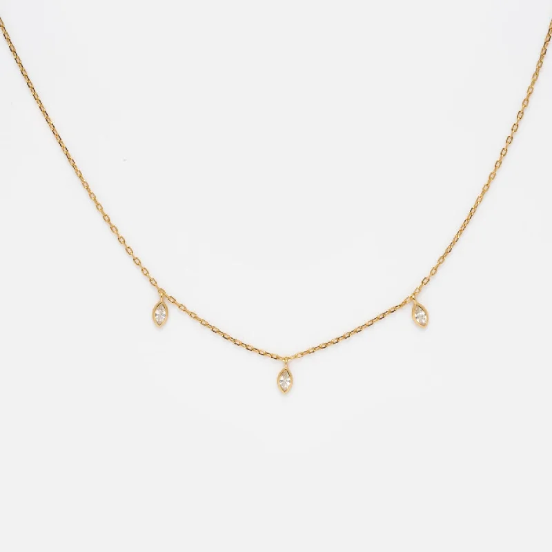 Marquise Shaker Necklace