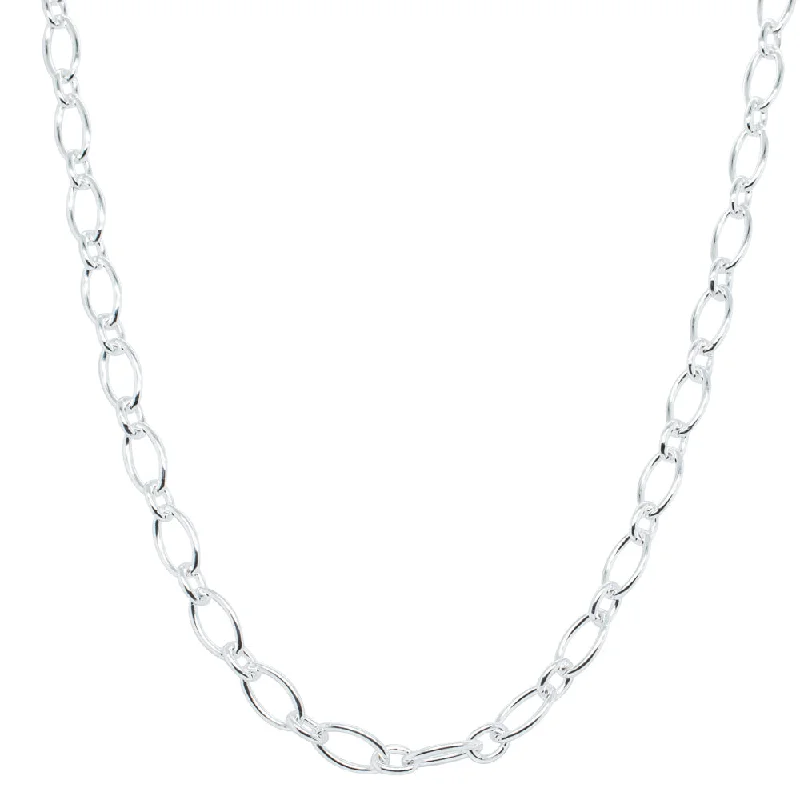 Sterling Silver Figaro Chain