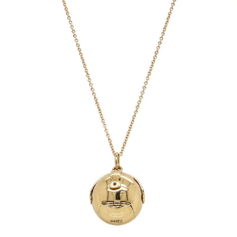 Vintage 9ct Yellow Gold Masonic Ball Pendant