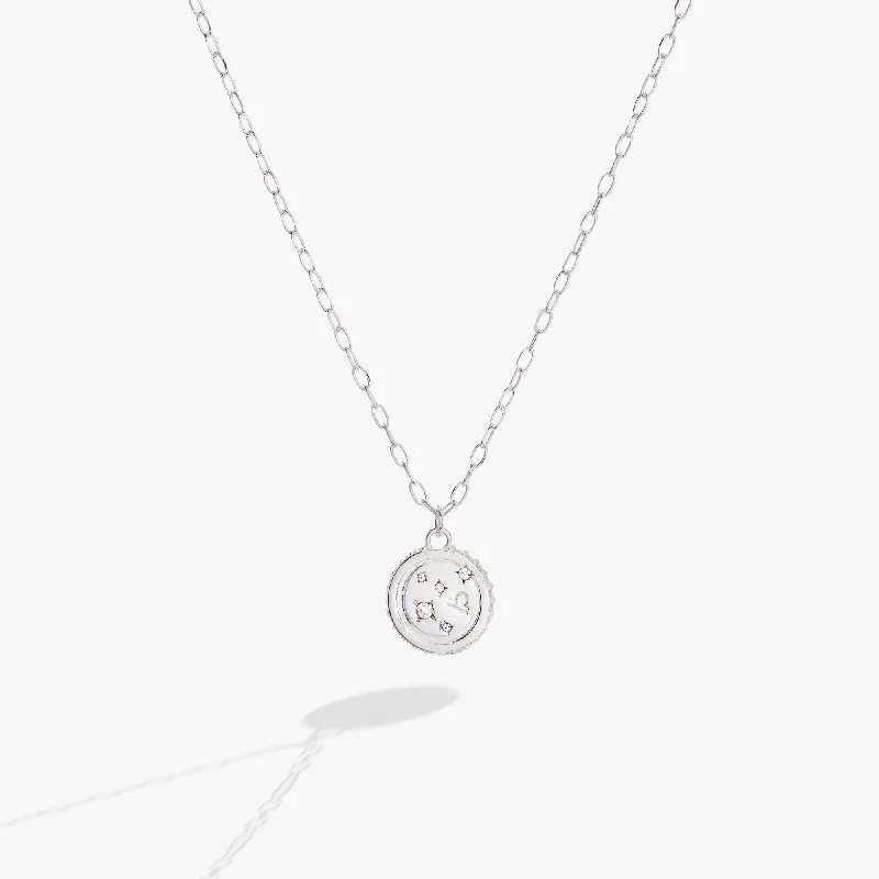 Libra Zodiac Precious Necklace