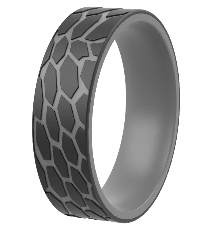 Printed Men's Ring