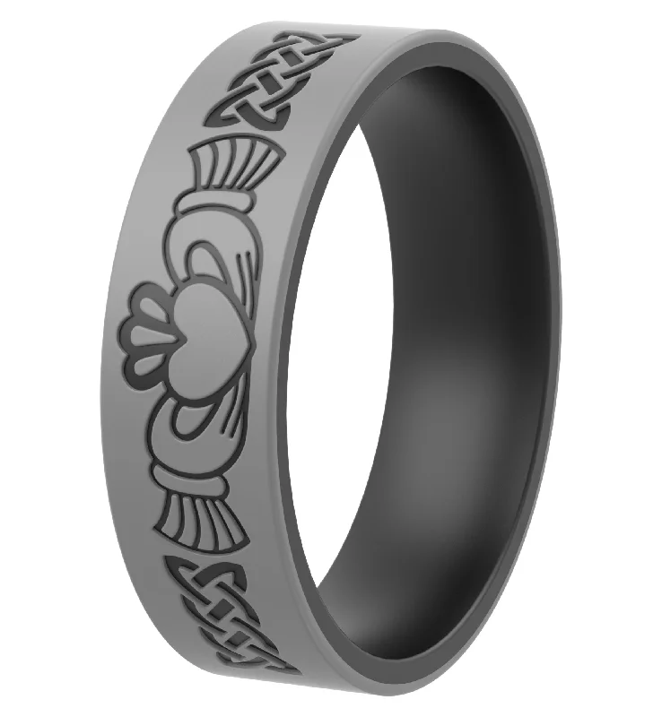 The Claddagh - Black-Grey