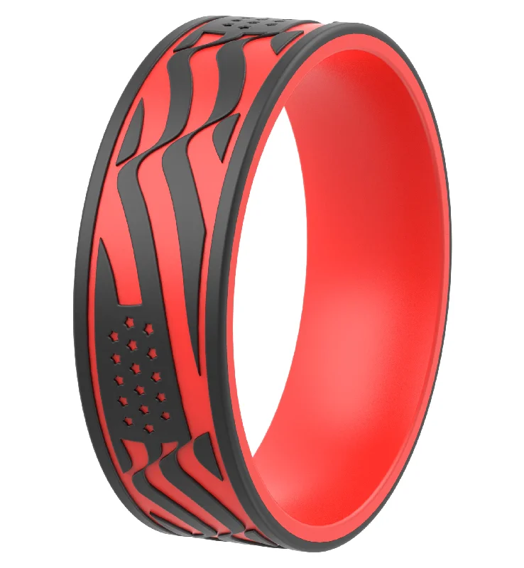 Printed Men's Ring